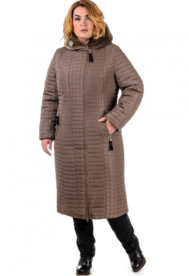 Пальто жіноче Bolyar 00261 коричневе