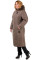 Пальто женское Bolyar 00261 коричневое , фото  2
