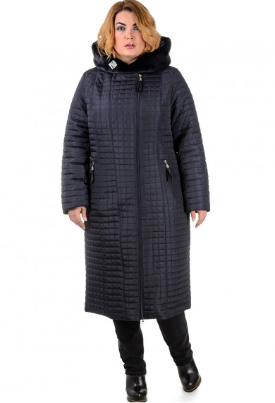 Пальто жіноче Bolyar 00262 темно-сине