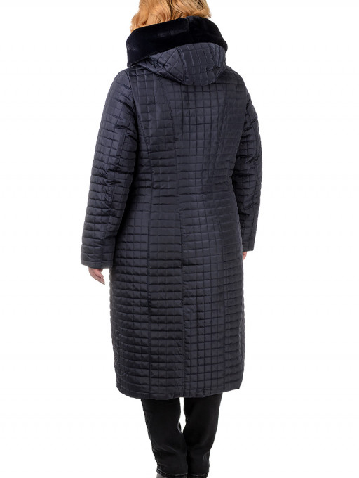 Пальто жіноче Bolyar 00262 темно-сине , фото  1