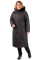 Пальто женское Bolyar 00263 темно-коричневое , фото 0