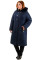 Пальто жіноче Bolyar 00268 темно-сине , фото  2