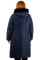 Пальто жіноче Bolyar 00268 темно-сине , фото  1