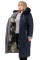 Пальто жіноче Bolyar 00283 темно-сине , фото  5