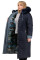 Пальто женское Bolyar 00284 темно-синее , фото  1