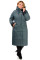 Пальто жіноче Bolyar 00307 сіро-зелене, фото 0
