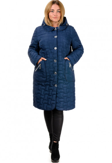 Пальто женское Bolyar 00308 синее