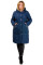 Пальто жіноче Bolyar 00308 сине, фото 0