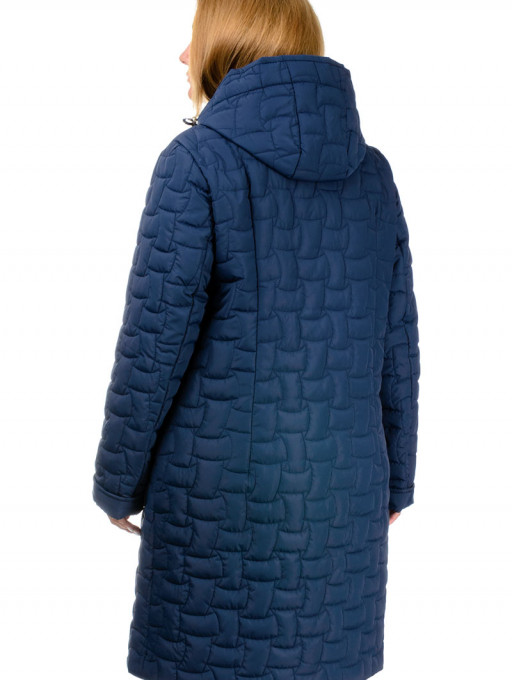 Пальто женское Bolyar 00308 синее , фото  4