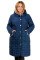Пальто женское Bolyar 00308 синее , фото  1