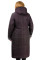 Пальто женское Bolyar 00309 сливовое , фото  3