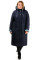 Пальто женское Bolyar 00312 темно-синее , фото 0