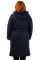Пальто женское-плащ Bolyar 00174 темно-синяя , фото  2