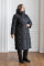 Жіноче пальто Bolyar 00421 чорне , фото  2
