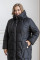 Жіноче пальто Bolyar 00421 чорне , фото  3