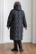 Жіноче пальто Bolyar 00421 чорне , фото  4