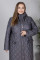 Пальто жіноче Bolyar 00401 сіре , фото  2