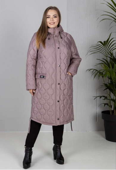 Пальто жіноче Bolyar 00402 пудрове