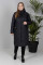 Пальто жіноче Bolyar 00403 чорне , фото  1