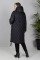Пальто жіноче Bolyar 00403 чорне , фото  3