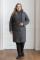 Жіноче пальто Bolyar 00425 сіре , фото  1