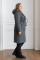 Жіноче пальто Bolyar 00425 сіре , фото  2