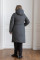 Жіноче пальто Bolyar 00425 сіре , фото  4